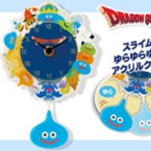 New Taito Dragon Quest AM Wall Clock Monster Slime Anime